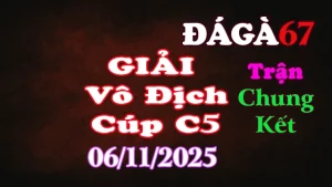 Trận Chung Kết Đá Gà Giải C5: A.Kẽ săn chim PQ (9đ) và A.CF789 B (9đ)