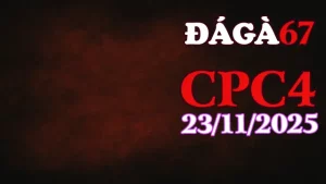 Full trận xem đá gà trực tiếp CPC4 hôm nay 23112025 mới nhất