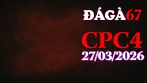 Xem Lại Video Clip Đá Gà Thomo CPC4 Ngày 27032026